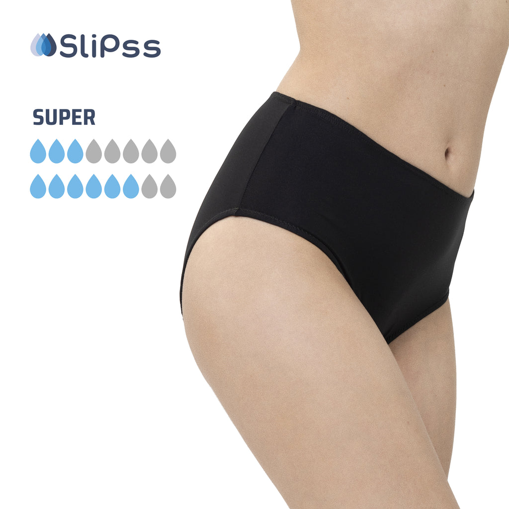 SLIP VITA ALTA per incontinenza femminile - assorbenza SUPER