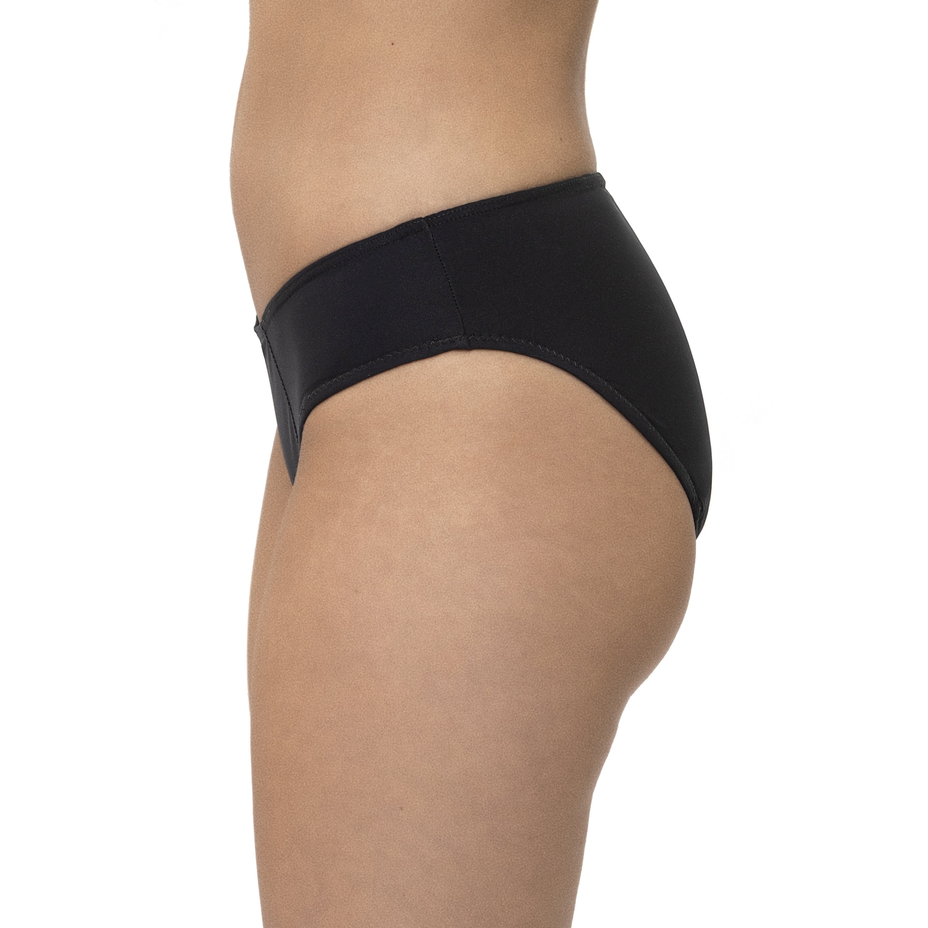 Carer Mutandine Da Donna Per L'Incontinenza, Slip In Cotone Lavabile Adulto Con Tampone Assorbente Progettato Per Le Donne Con Lieve Incontinenza Nero Taglia M - Foto 9