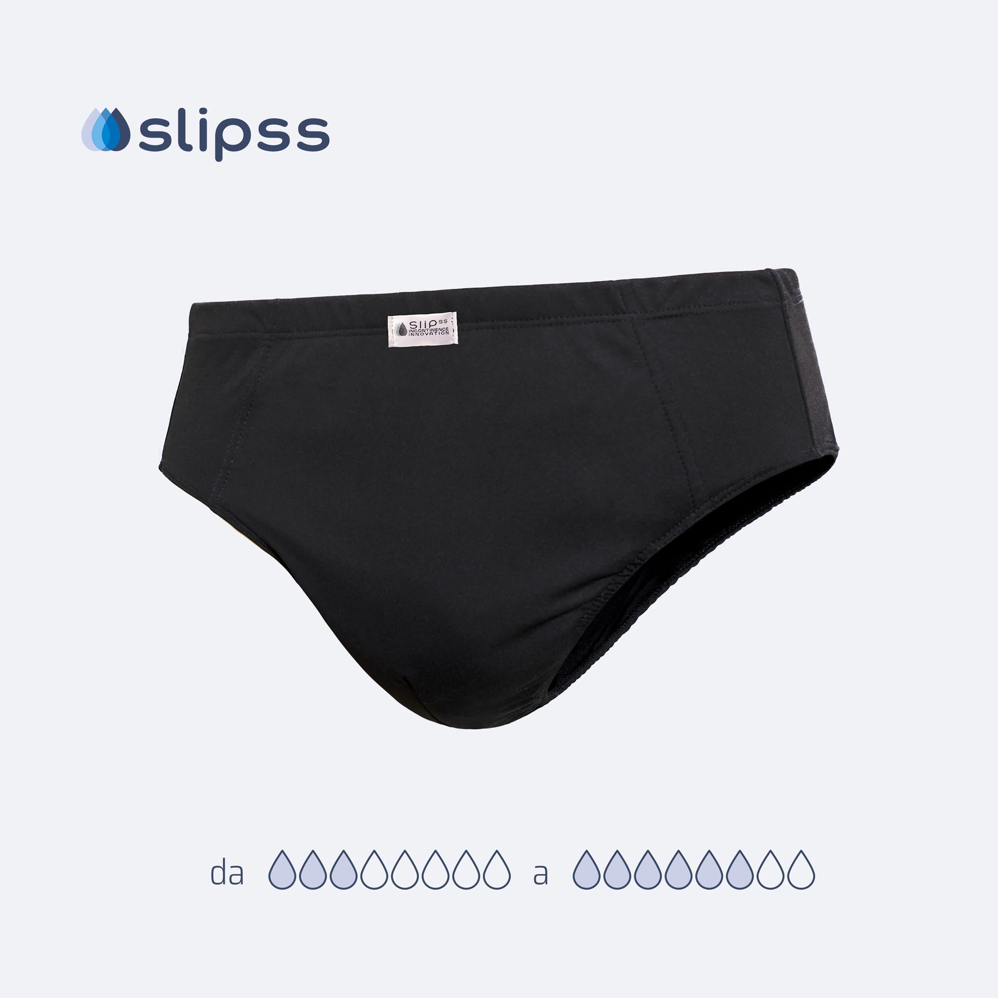 Suprima | Boxer per incontinenza da uomo con fodera in PU Suprima | Boxer per incontinenza da uomo con fodera in PU